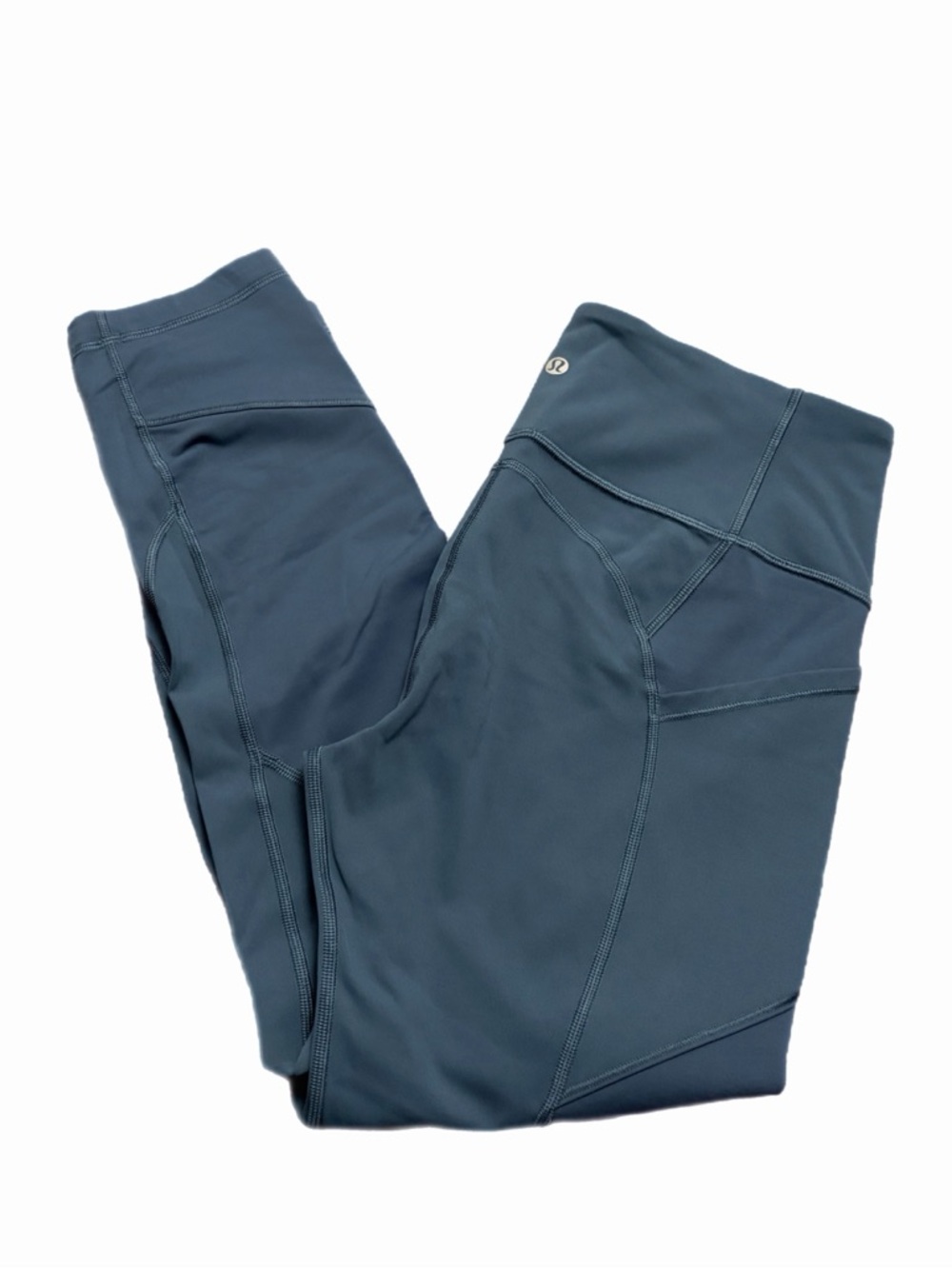 NWOT Lululemon All The Right Places High-Rise Crop *23" (Code Blue) Size 10
